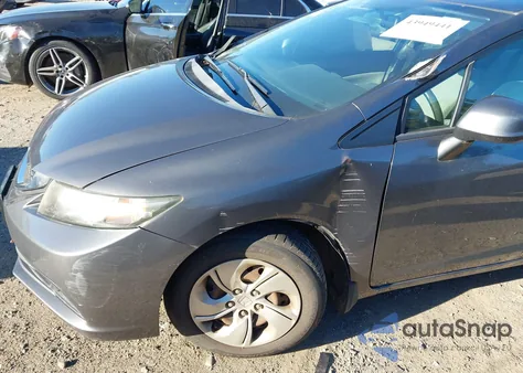 2013 Honda Civic Lx from USA, damaged, VIN 2HGFB2F55DH520877